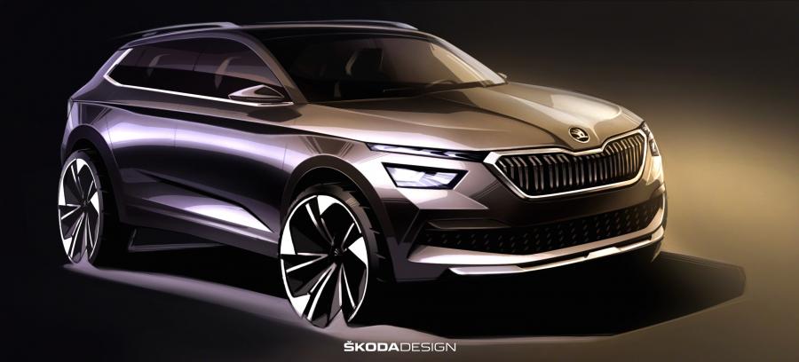 Эскиз Skoda Kamiq 2019 года  (WW) (фото 107 из 217)